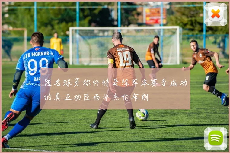 匿名球员称怀特是绿军本赛季成功的真正功臣而非杰伦布朗