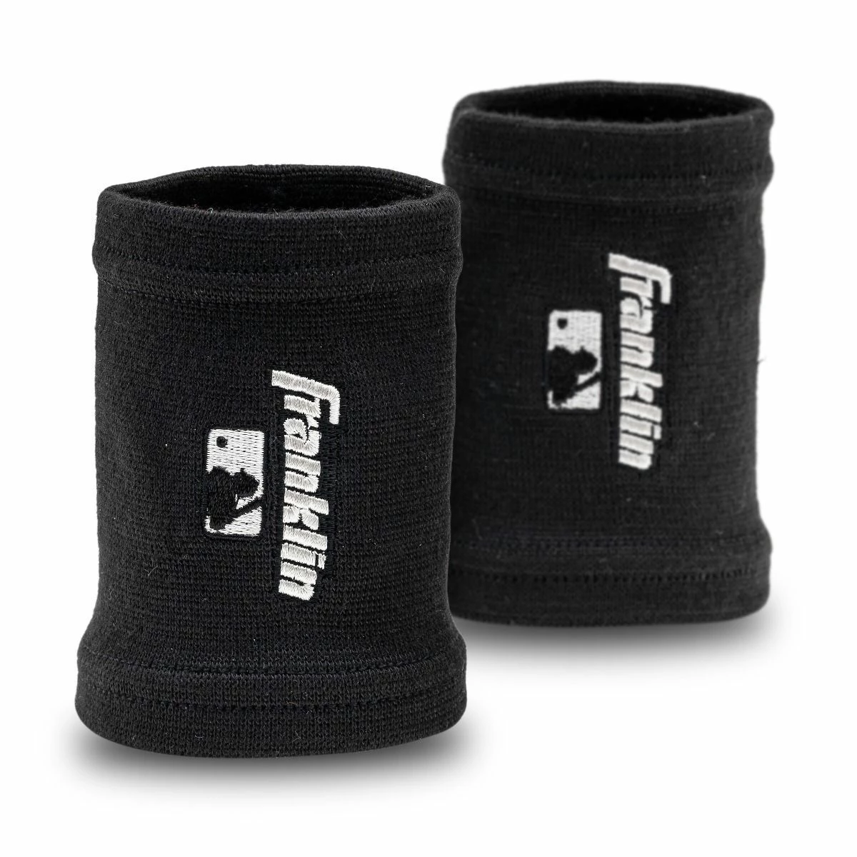 Franklin MLB 4 Inch Black Compression Wristbands 1 Franklin MLB 4 Inch Black Compression Wristbands