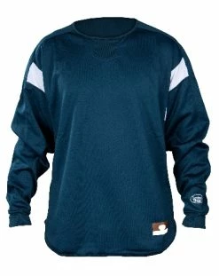 Louisville LS1455Y Cold Weather Dugout Pullover Youth -Baseball Sales Shop 32010009 Louisville LS1455A navy