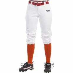 Rawlings WLNCH Women Belted Pant -Baseball Sales Shop 32030021 Rawlings WLCHNG WH