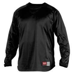 Rawlings UDFP2 Dugout Pullover -Baseball Sales Shop 32030112 Rawlings UDFP2 black