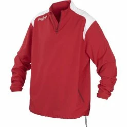 Rawlings YFORCEJ Youth Jacket -Baseball Sales Shop 32030119 Rawlings FORCEJ Scarlet