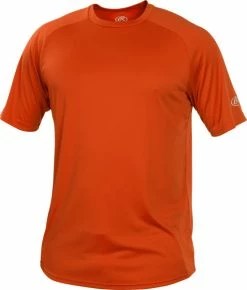 Rawlings RTT Crew Neck Short Sleeve -Baseball Sales Shop 32030126 Rawlings RTT orange
