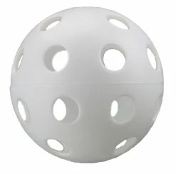 Benson Wiffle Plastic Softball White
