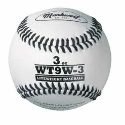 Markwort Weighted White Leather Baseball (WT9W)
