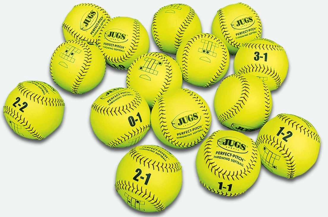 Jugs Perfect Pitch Softball (15PK) 1 Jugs Perfect Pitch Softball (15PK)