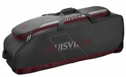 Louisville WTL9505 Omaha Rig Wheeled Bag -Baseball Sales Shop 34010056 Louisville WTL9505 maroon