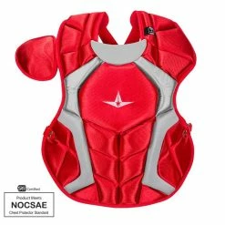 All® All Star CPCC912PS Chest Protector -Baseball Sales Shop 34091002 AllStar CPCC912PS scarlet