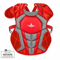 All® All Star CPCC1216S7X Chest Protector -Baseball Sales Shop 34091006 AllStar CPCC1216S7X scarlet