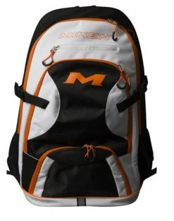 Miken MKBG-BP Backpack 6 Miken MKBG-BP Backpack -Baseball Sales Shop 34590002 Miken MKBG BP Backpack blackwhiteorange