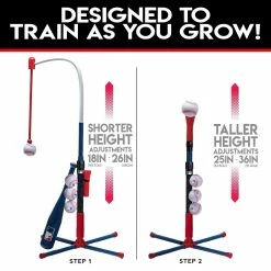 Franklin MLB Youth 2IN1 Grow-With-Me Batting Tee -Baseball Sales Shop 34730016 Franklin MLB Youth 2IN1 Grow With Me Batting Tee 5