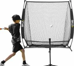 SKLZ Baseball/Softball Net 5' X 5' (3365) 8 SKLZ Baseball/Softball Net 5' X 5' (3365) -Baseball Sales Shop 34820033 SKLZ Baseball Softball Net 5x5 3