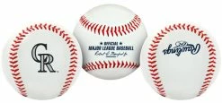 Rawlings MLB Replica Baseball -Baseball Sales Shop 35030521 Rawlings MLB Replica rockies