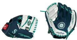 Rawlings MLB Logo Gloves LH 10 Inch 10 Rawlings MLB Logo Gloves LH 10 Inch -Baseball Sales Shop 35030522 Rawlings MLB Logo Gloves 10 Inch mariners3