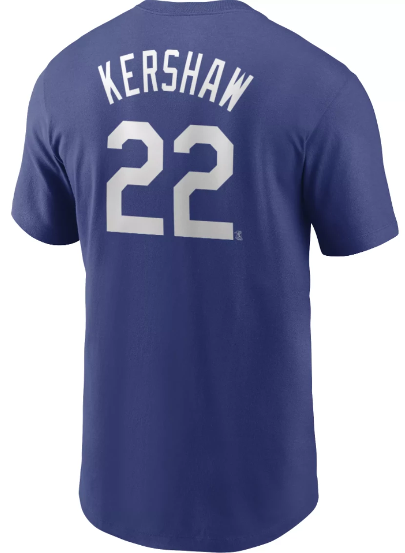 Nike Clayton Kershaw 22 T-Shirt 3 Nike Clayton Kershaw 22 T-Shirt - Image 3