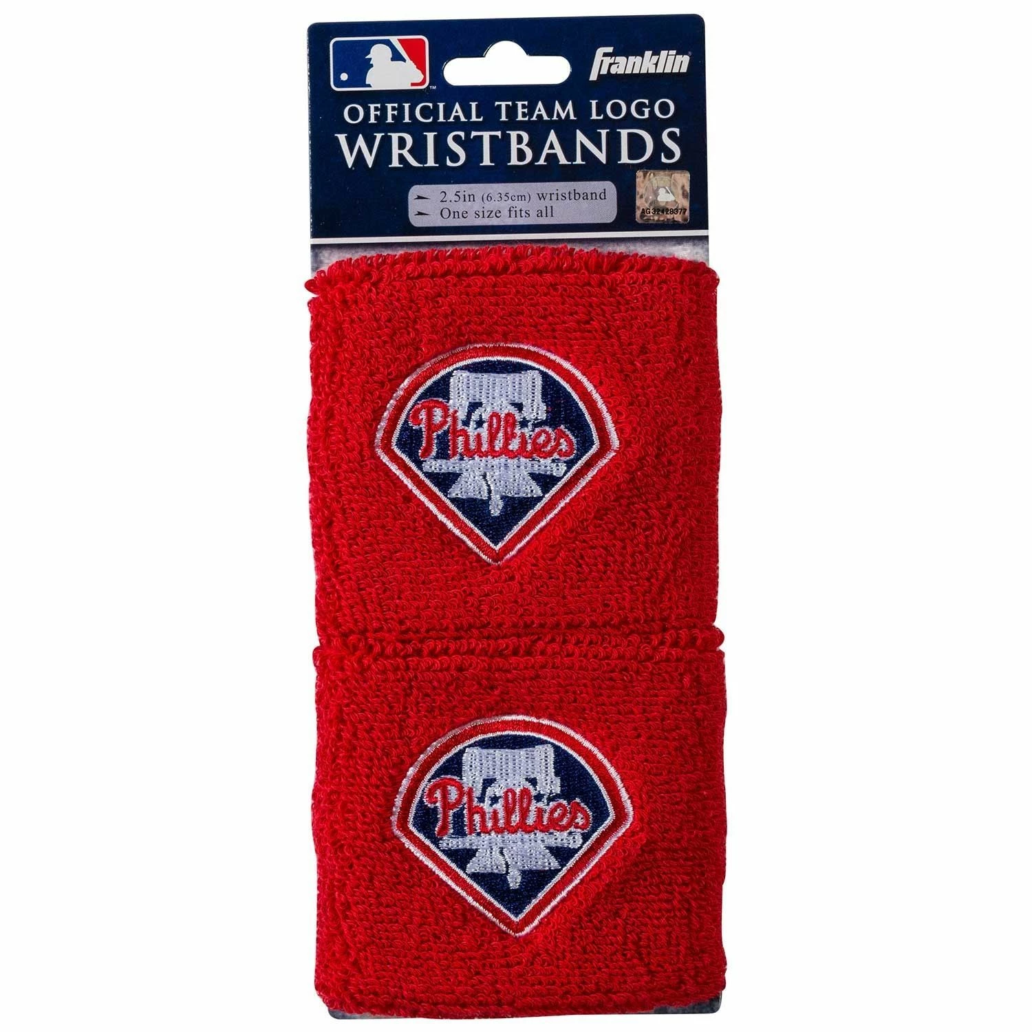 Franklin MLB Embroidered Wristband 2,5 Inch 1 Franklin MLB Embroidered Wristband 2,5 Inch