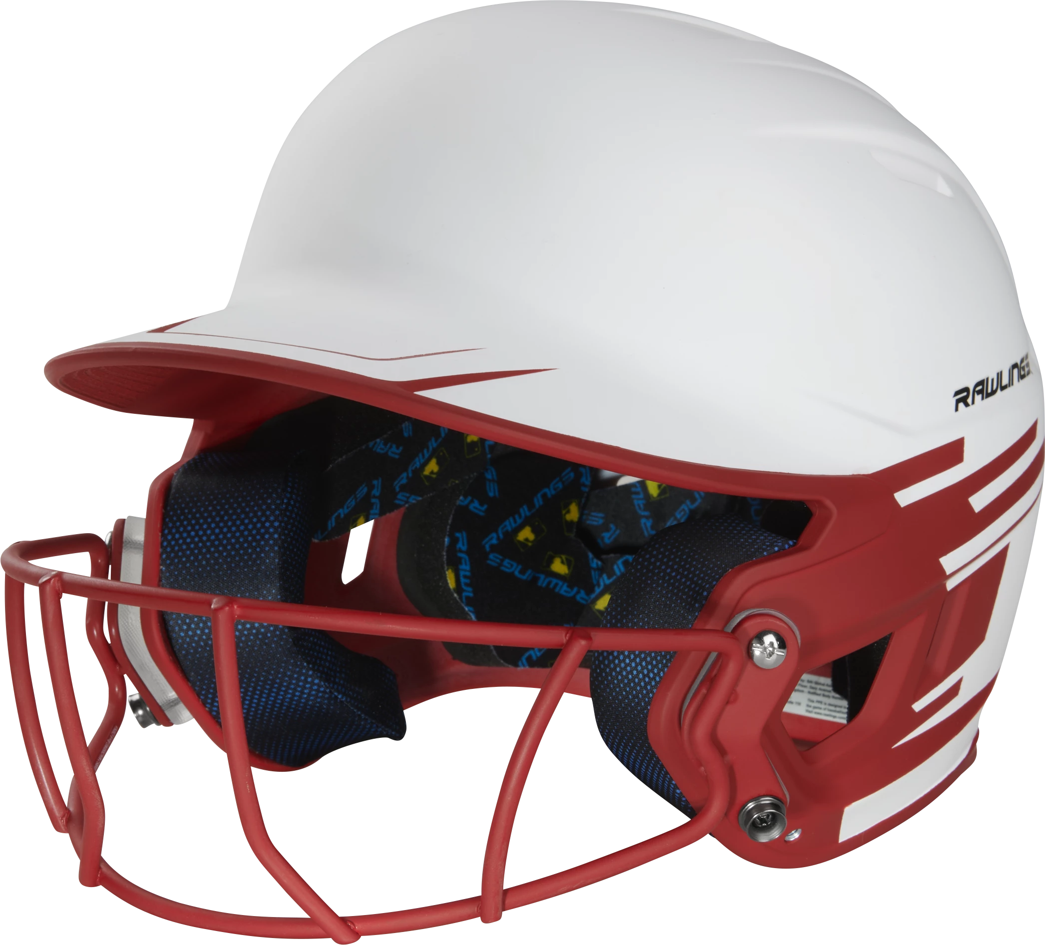 Rawlings MSB13S Mach Ice Softball Helmet W/Mask 5 Rawlings MSB13S Mach Ice Softball Helmet W/Mask - Image 5