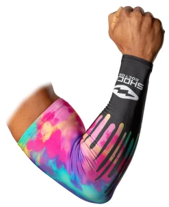 Shock Doctor Showtime Comp Arm Sleeve -Baseball Sales Shop 50758003 Shock Doctor Showtime Comp Arm Sleeve blacktiedye