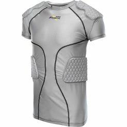 Riddell Power Padded Shirt Adult Grey (RTPTP)