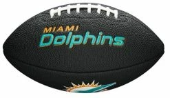 Wilson F1533XB Black Edition NFL Mini -Baseball Sales Shop 53040120 Wilson F1533XB Black Edition NFL Mini dolphins