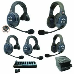 Porta Phone EFB-5HC Wireless Headsets System - Dual Channel