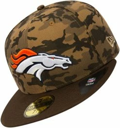 &New New Era Camo Team Fitted -Baseball Sales Shop 55110040 NewEra TeamCamo Broncos