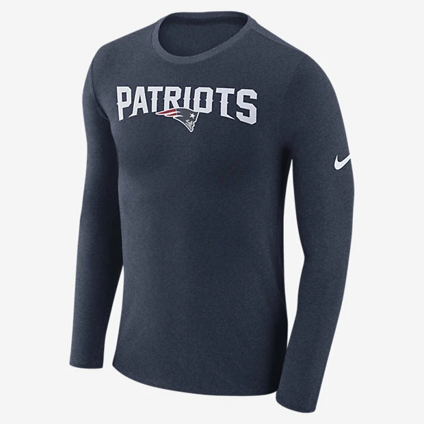 Nike LS Marled Wordmark Tee 2 Nike LS Marled Wordmark Tee - Image 2