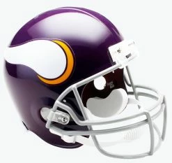 Riddell VSR4 Throwback Mini Helmet -Baseball Sales Shop 55190034 Riddell VSR4 Mini Helmet vikings
