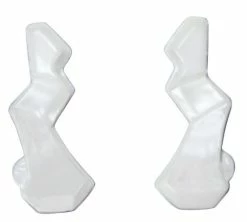 Riddell Speedflex Face Frame White/White 1 Inch