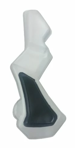 Riddell Speedflex Face Frame White/Black 1 1/4 Inch