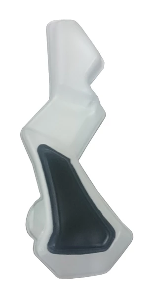 Riddell Speedflex Face Frame White/Black 1 1/4 Inch 1 Riddell Speedflex Face Frame White/Black 1 1/4 Inch