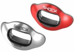 Shock Doctor 2 Pack Shields -Baseball Sales Shop 57750085 Shock Doctor 2 Pack Shields silverredchrome