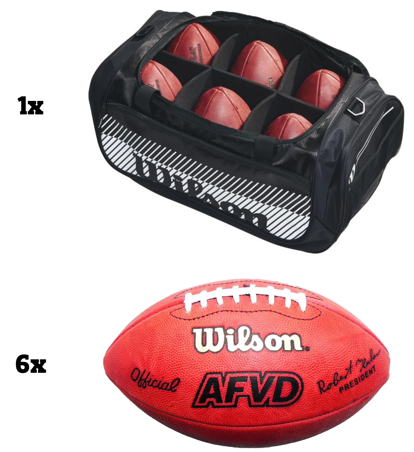 Wilson AFVD Football Package 1 Wilson AFVD Football Package